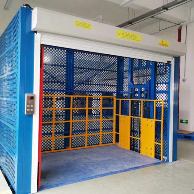 陵水导轨式升降货梯